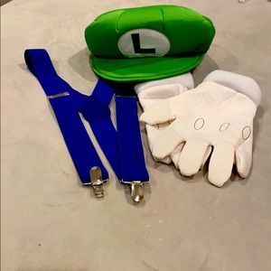 Halloween costume - Luigi from Mario Bros